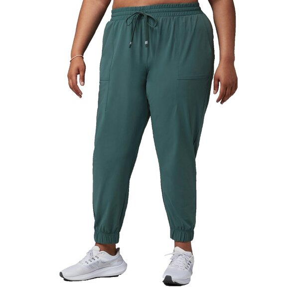 NWT Women's Fabletics XXL-1X STORM SLATE The One Jogger - Picture 1 of 6